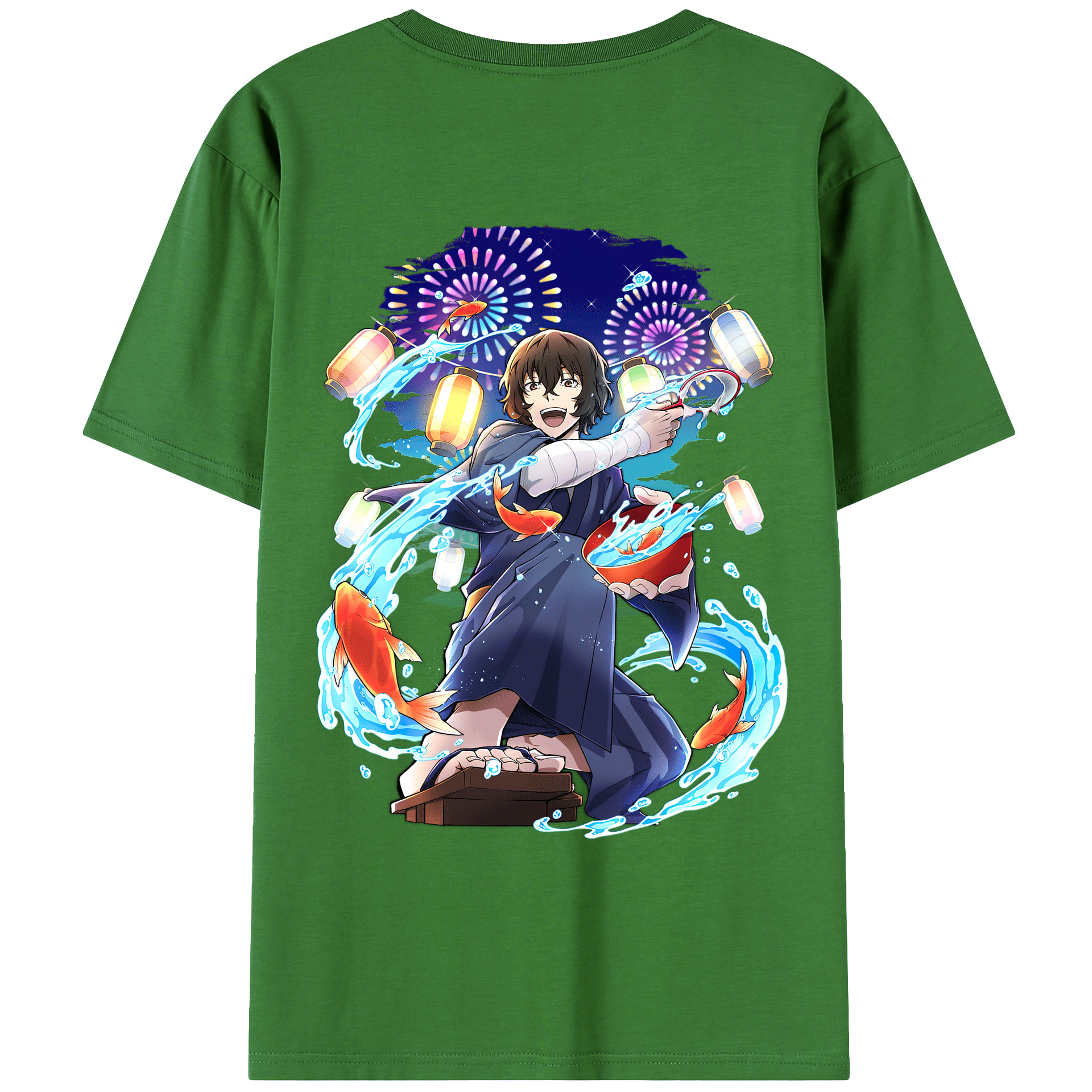 （画像用） 文豪ストレイドッグス Bungo Stray Dogs レディース半袖Tシャツ(バックプリント)